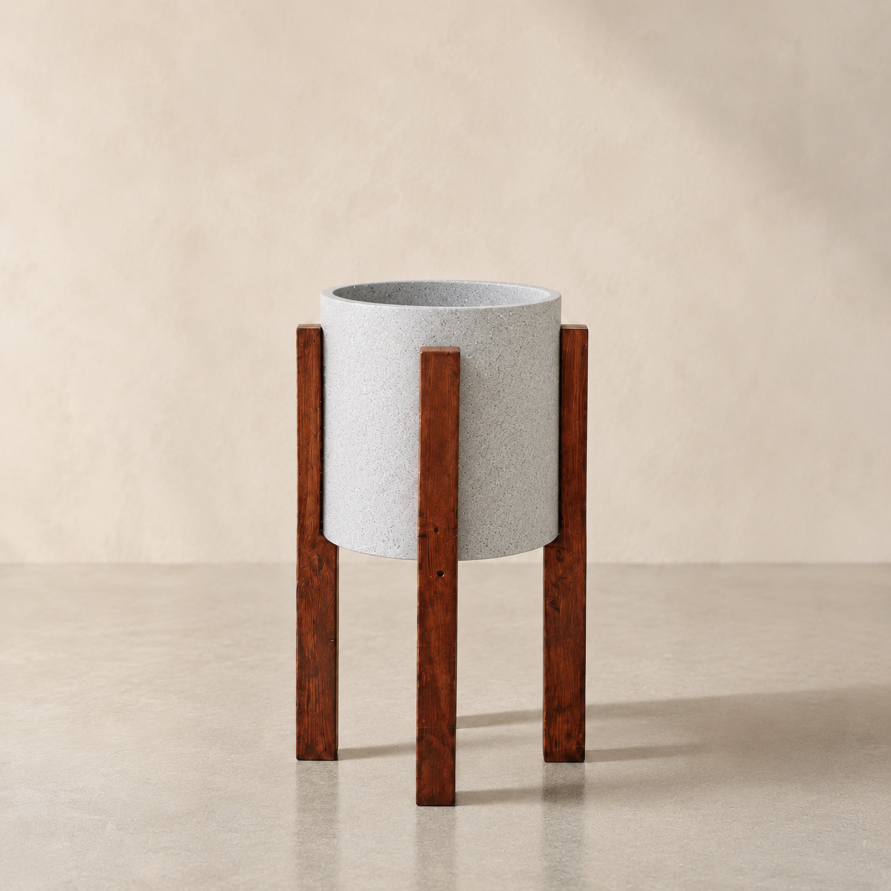 Macetero Aro — Fibra de Vidrio, 54 cm